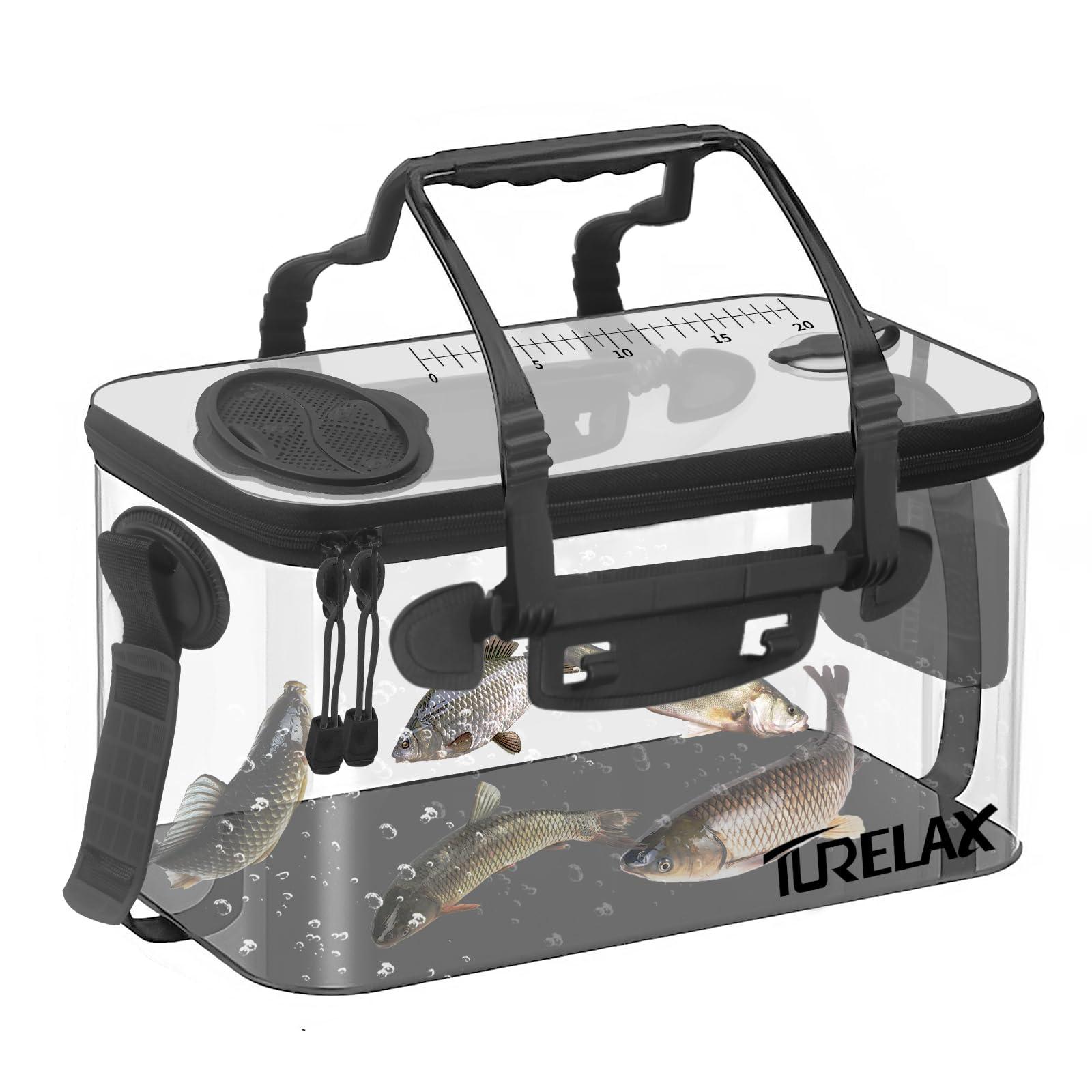 楽天市場】【楽天ランキング1位入賞】バッカン 釣り バケツ 透明