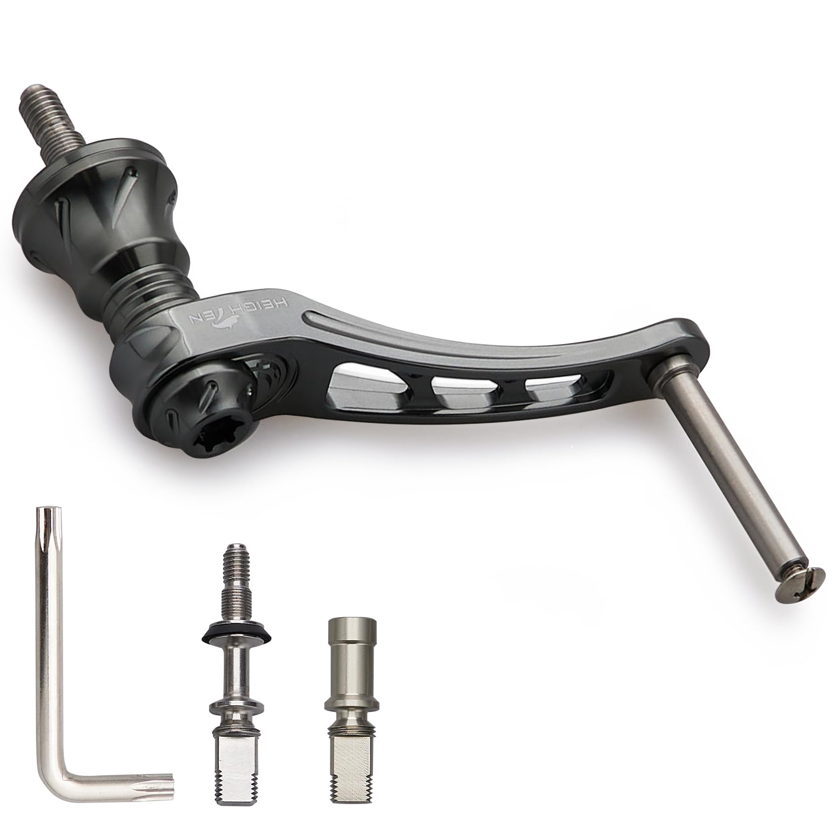 楽天市場】可変 リール ハンドル 19mm アルミ ノブ 搭載 シマノ