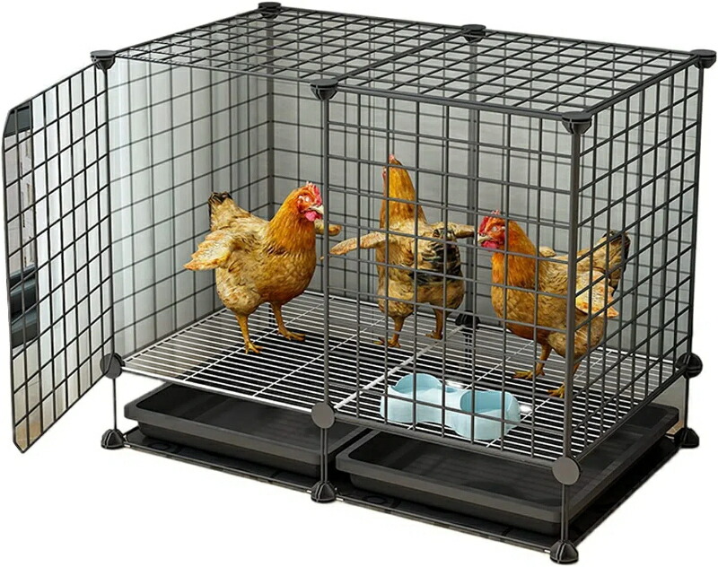 楽天市場】鶏用ケージ 大型 鶏かご 鶏小屋 家庭用 飼育ケージ 家禽用