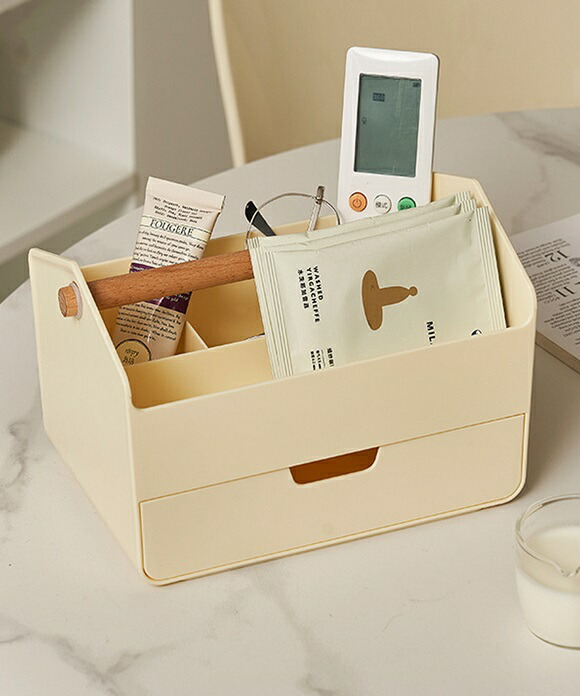 楽天市場】収納ケース 木製ハンドル 持ち運び 取っ手付き おしゃれ