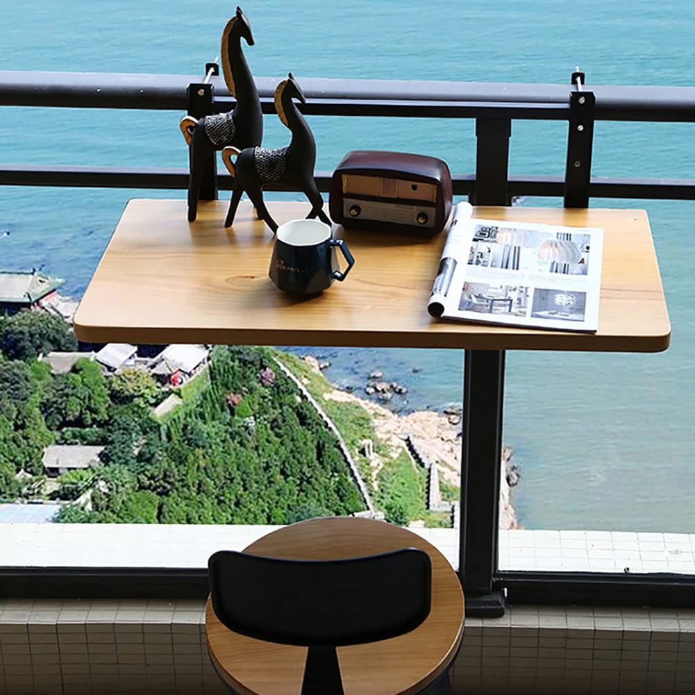 縁側折りたたみ一覧表、室外吊り下げ手摺り一覧表、デッキパティオガーデンテーブル、コンピューターダイニングルームバーカウンターテーブル、高さ合わせる能力のある/木製/120 * 35糎 (木製 120*35糎)