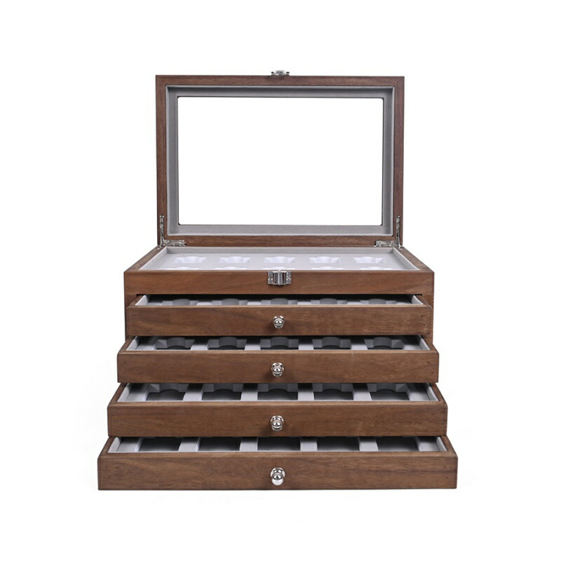 ジッポー コレクションケース 木製 楽天市場】ZIPPO社製 絶版品 アンティーク コレクションケース 4段