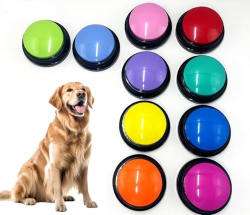 10個 物音吹き込み名取り草 30秒 書きとどめる能力のある 犬と連絡 愛玩動物 犬の形づくる 話す名取り草 修する 事務室 住み処用 面白可笑しい差し上げ物 10色
