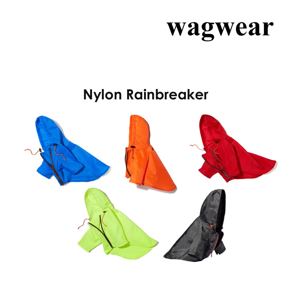《3,980円以上で送料無料》ワグウェア ナイロン レインブレーカー WAGWEAR 正規輸入代理店 NYLON RAINBREAKER 【od】|hadacoco