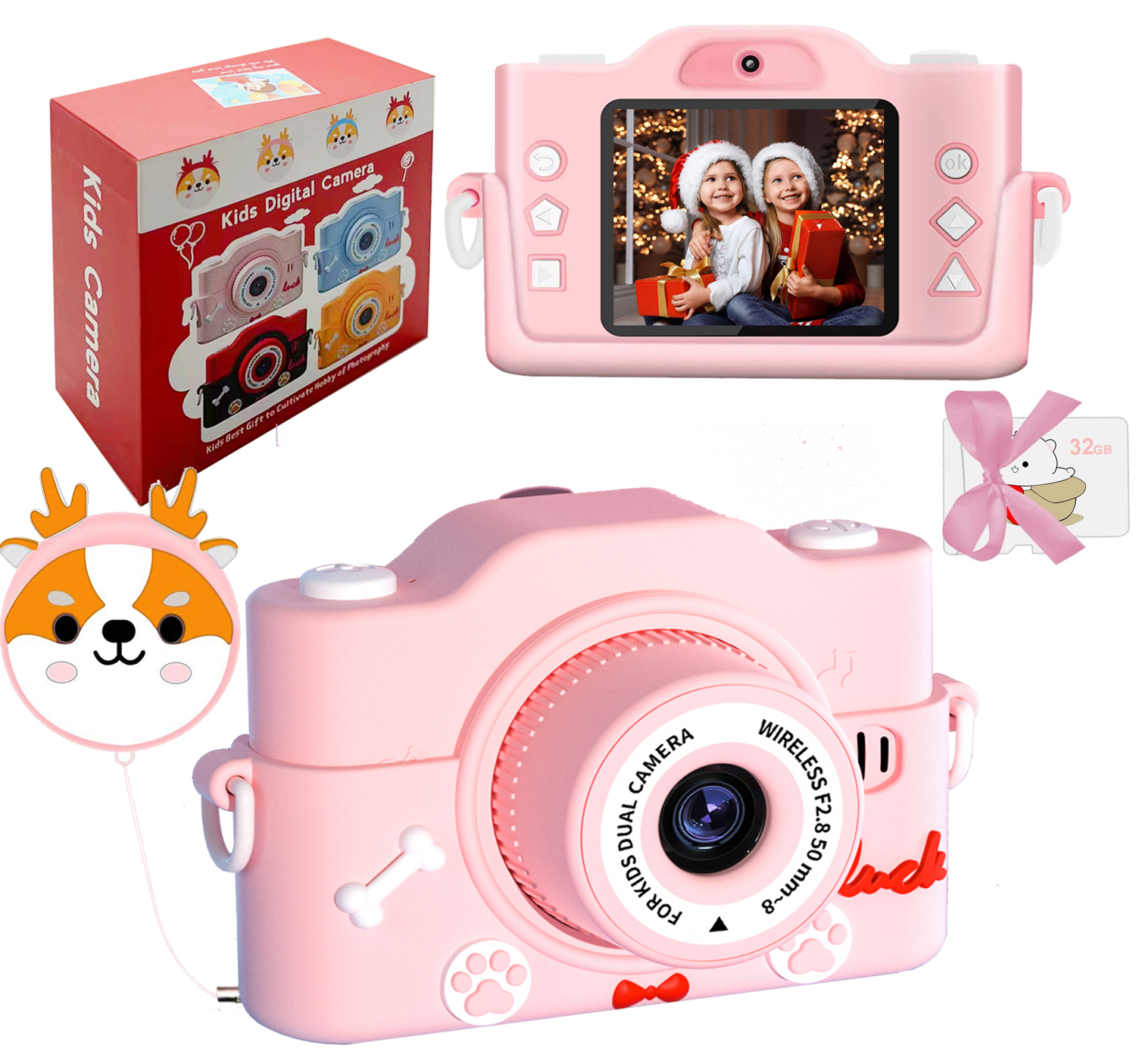 楽天市場】子供用 デジタルカメラ 子供のプレゼント 7000万画素 1080P