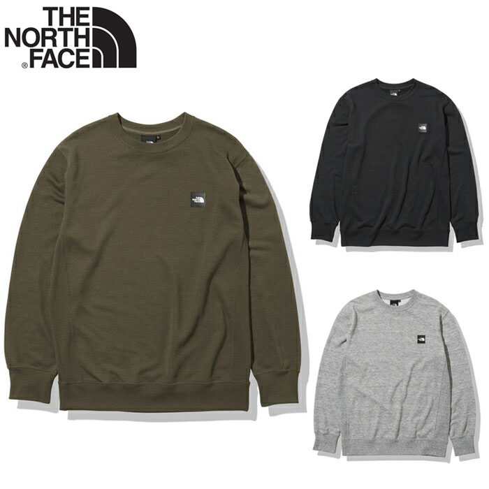 THE NORTH FACE ヘザーロゴクルー　NT12038