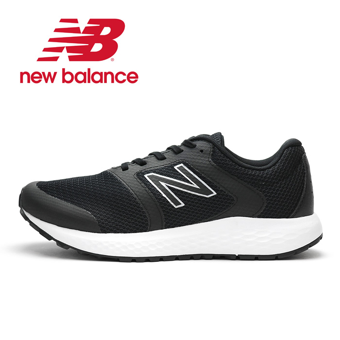 楽天市場 ニューバランス Me4b1 メンズ スニーカー ブラック カジュアル シューズ 靴 4eワイズ 幅広 ローカット New Balance Me4b1 4e アポロプラス