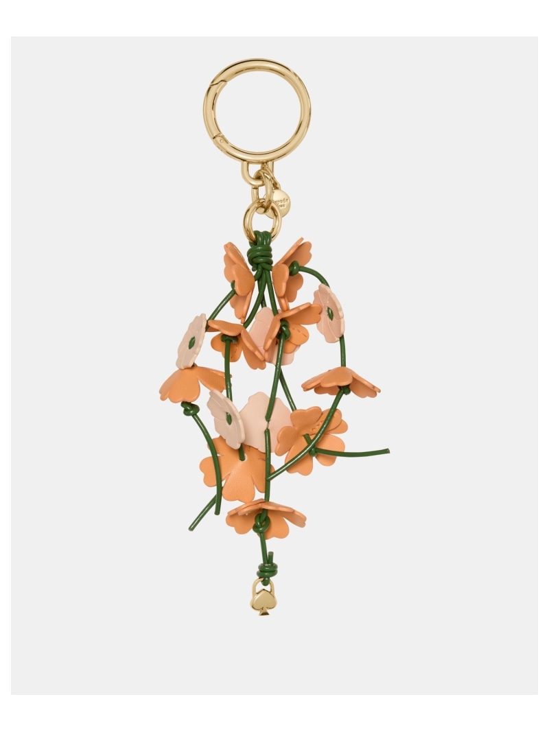 【SALE／10%OFF】【公式】チャームド フラワー バッグ チャーム kate spade new york ケイトスペードニューヨーク ファッション雑貨 チャーム・キーチェーン【RBA_E】【送料無料】[ Fashion]｜kate spade new york