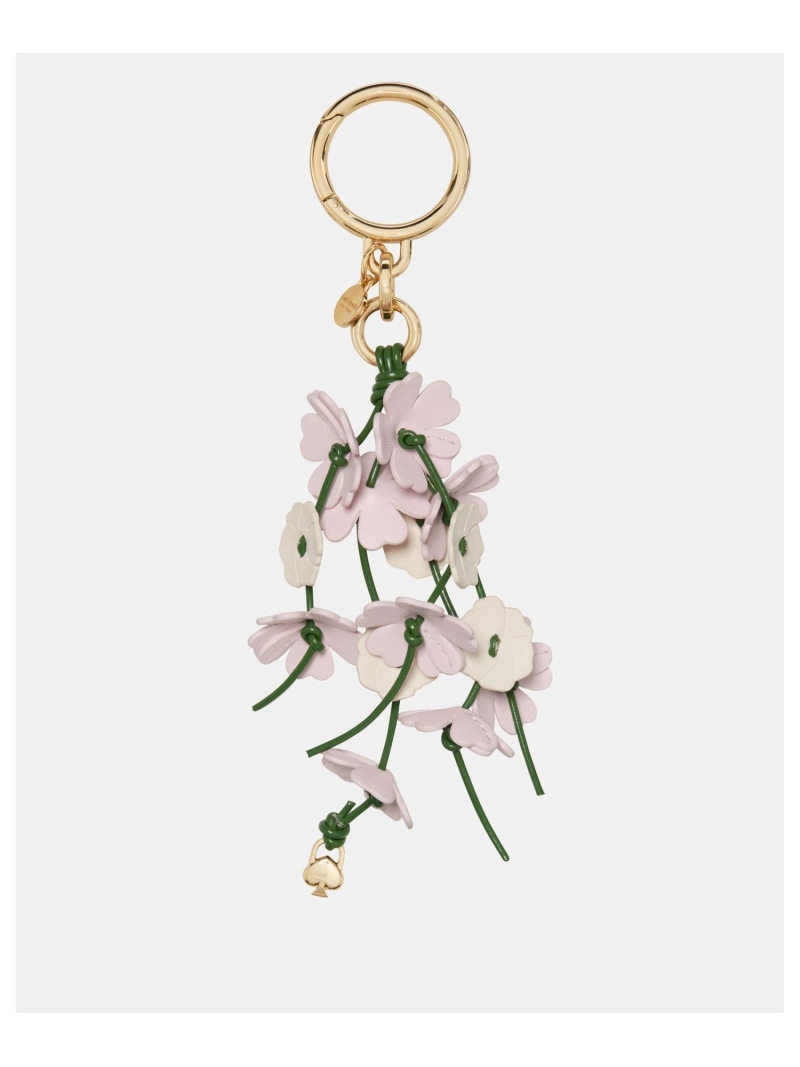 【SALE／10%OFF】【公式】チャームド フラワー バッグ チャーム kate spade new york ケイトスペードニューヨーク ファッション雑貨 チャーム・キーチェーン ホワイト【RBA_E】【送料無料】[ Fashion]｜kate spade new york