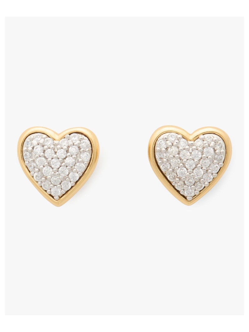 【公式】ウィズ オール マイ ハート パヴェ ピアス kate spade new york ケイトスペードニューヨーク アクセサリー・腕時計 ピアス【送料無料】[ Fashion]