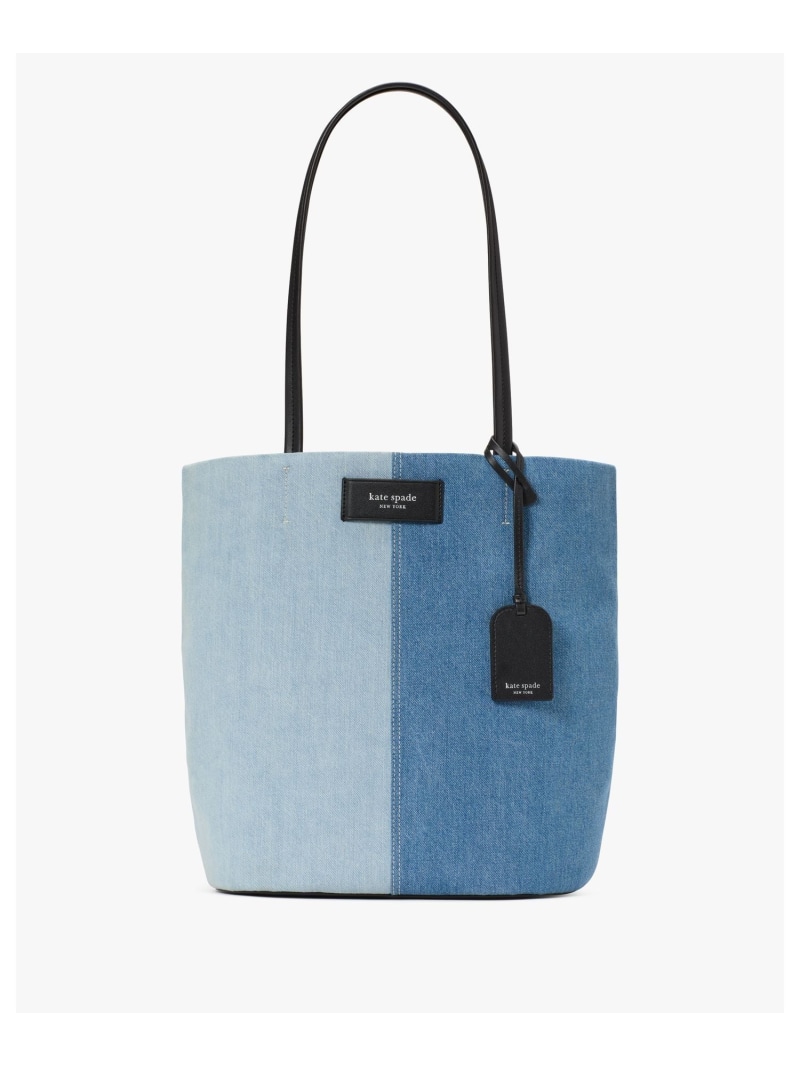 【SALE／40%OFF】オン パーパス デニム ラージ トート バッグ kate spade new york ケイトスペードニューヨーク バッグ トートバッグ【RBA_E】【送料無料】[ Fashion]｜kate spade new york