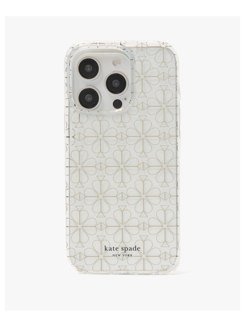 【kate spade】iPhone16Proケース ♪スプリングパンジー♪ kate spade new york｜スプリング パンジー アイフォン 16 Pro