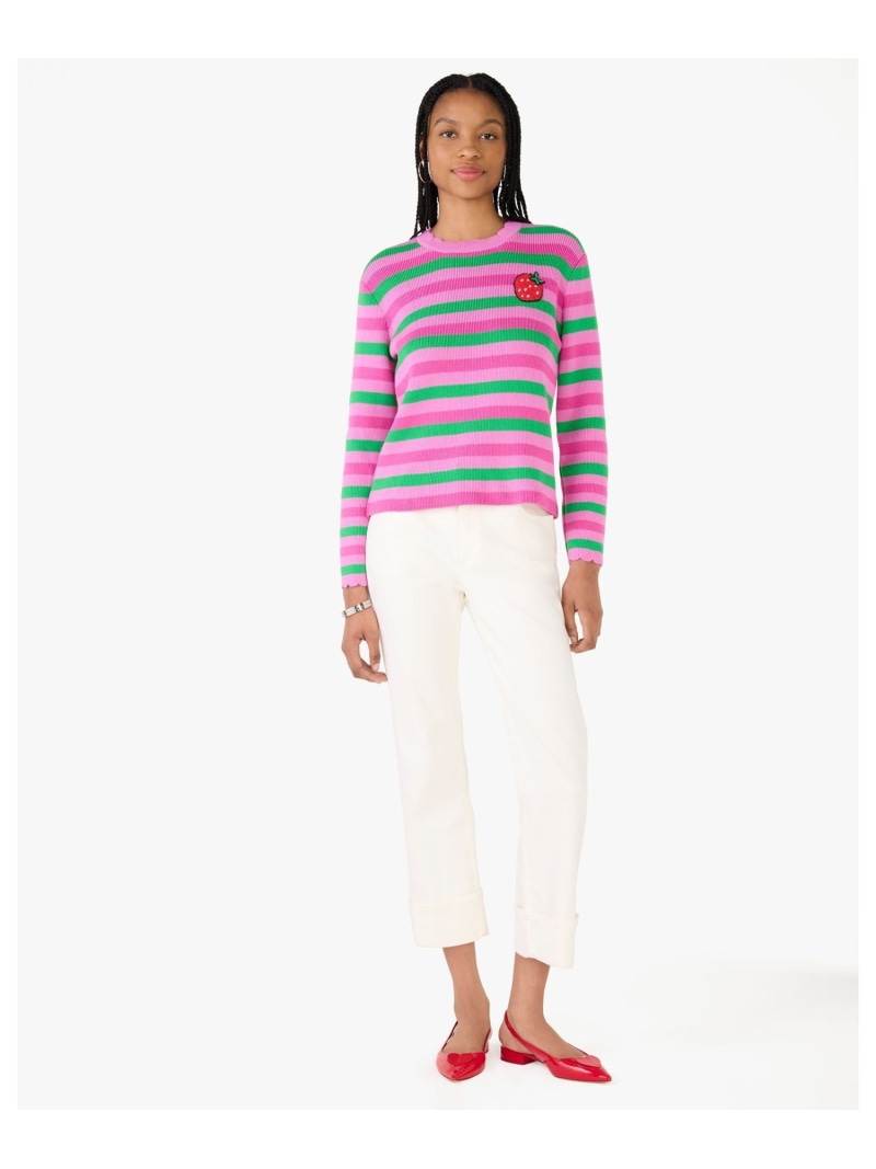 【katespade newyork】 ストライプド ミディ シャツ ドレス ストライプド ミディ シャツ ドレス | ウェア | ケイト
