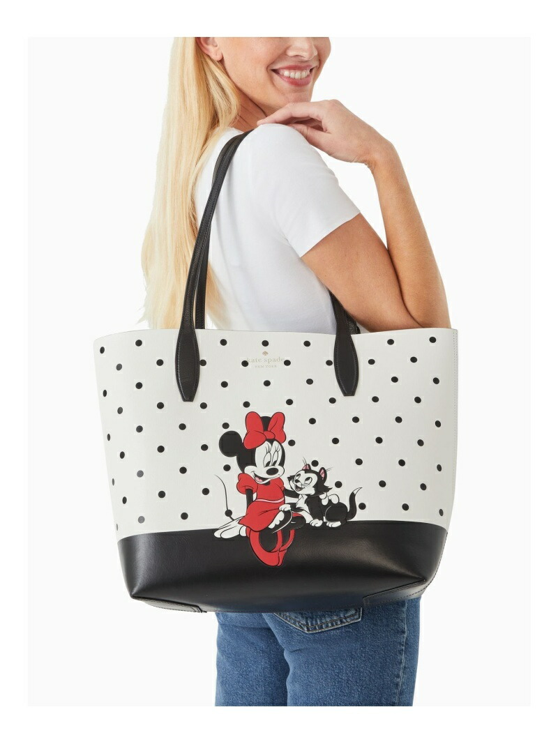 【楽天市場】【SALE／50OFF】ディズニー X ケイト・スペード ニューヨーク ミニー マウス トート kate spade new