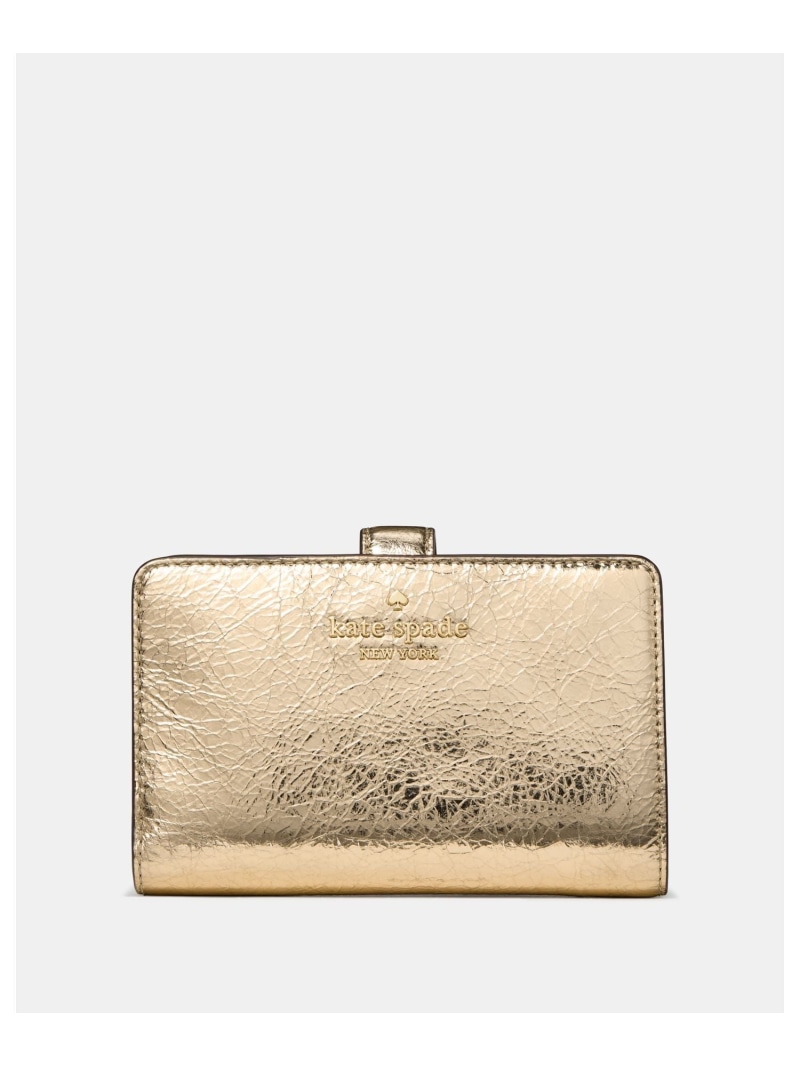 【SALE／64%OFF】【公式】メタリック ミディアム バイフォールド ウォレット kate spade new york ケイトスペードニューヨーク 財布・ポーチ・ケース 財布【RBA_E】【送料無料】[ Fashion]｜kate spade new york