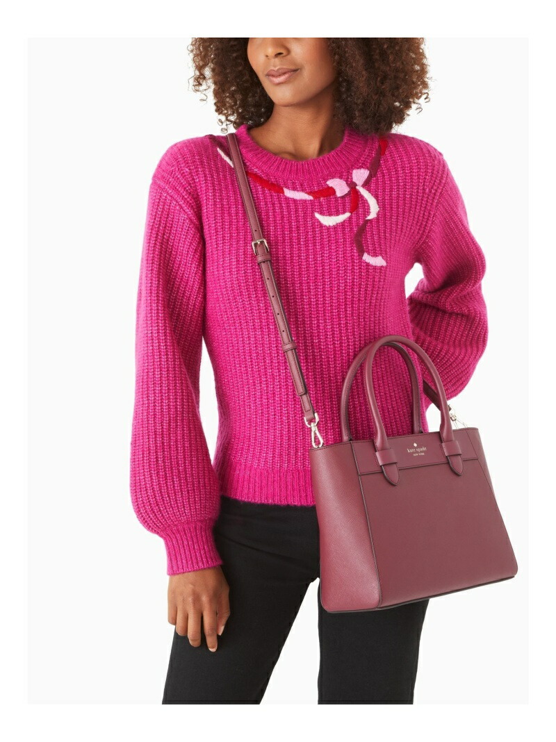 メラニー テクスチャード Kate ケイトスペードニューヨーク Pvc New York Spade サッチェル