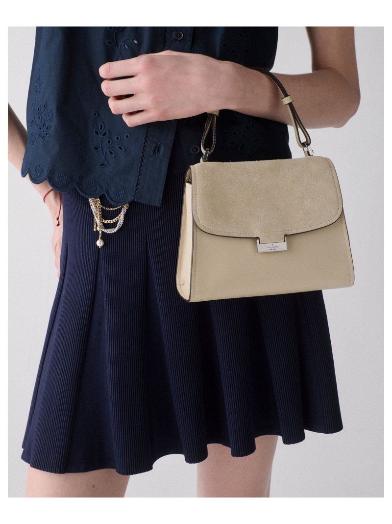 【SALE／64%OFF】【公式】ライリー スエード スモール トップ ハンドル バッグ kate spade new york ケイトスペードニューヨーク バッグ ショルダーバッグ【RBA_E】【送料無料】[ Fashion]｜kate spade new york