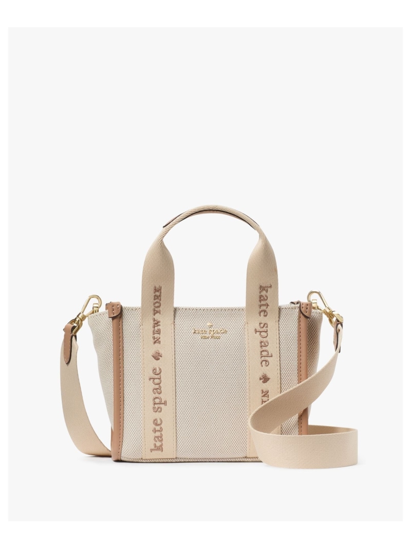 【SALE／68%OFF】キップ 帆布 ミニ トート kate spade new york ケイトスペードニューヨーク州 御徒面子 ショルダーバッグ【RBA_E】【貨物輸送無料】[ Fashion]