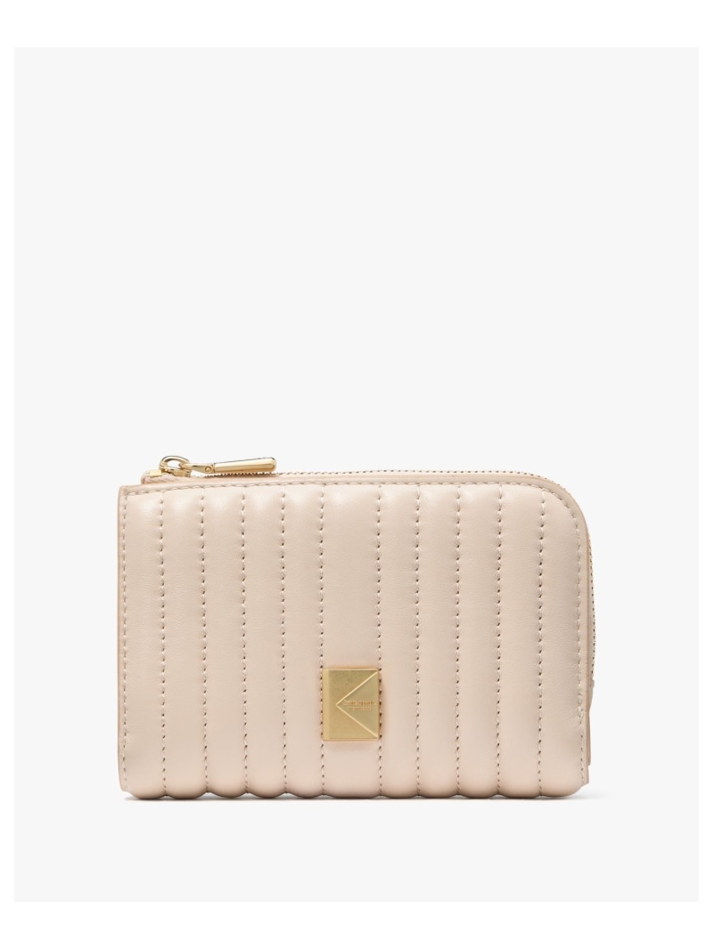 【公式】デコ キルテッド コンパクト ウォレット kate spade new york ケイトスペードニューヨーク 財布・ポーチ・ケース 財布 ピンク【送料無料】[ Fashion] 27,302円