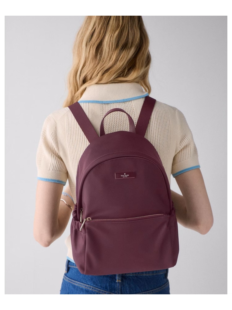 【SALE／64%OFF】【公式】カーター KSNYL ドーム バックパック kate spade new york ケイトスペードニューヨーク バッグ リュック・バックパック レッド【RBA_E】【送料無料】[ Fashion]｜kate spade new york