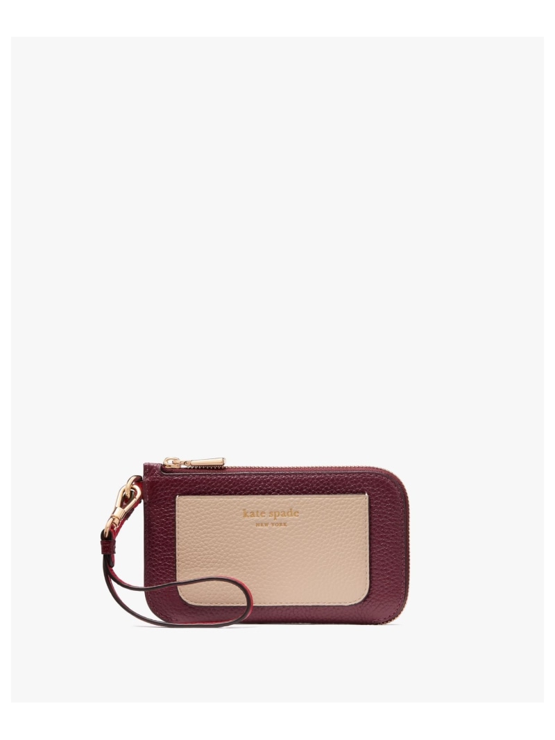 【momo】kate spade レッド ローズ型 コインケース セールkate spade 3Dローズフラワーコインケースバッグチャーム
