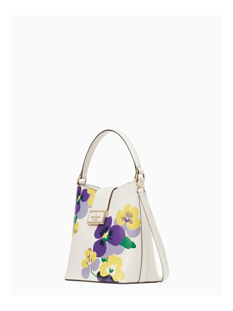 専門店では リーガン パンジー プリント バケット バッグ kate spade