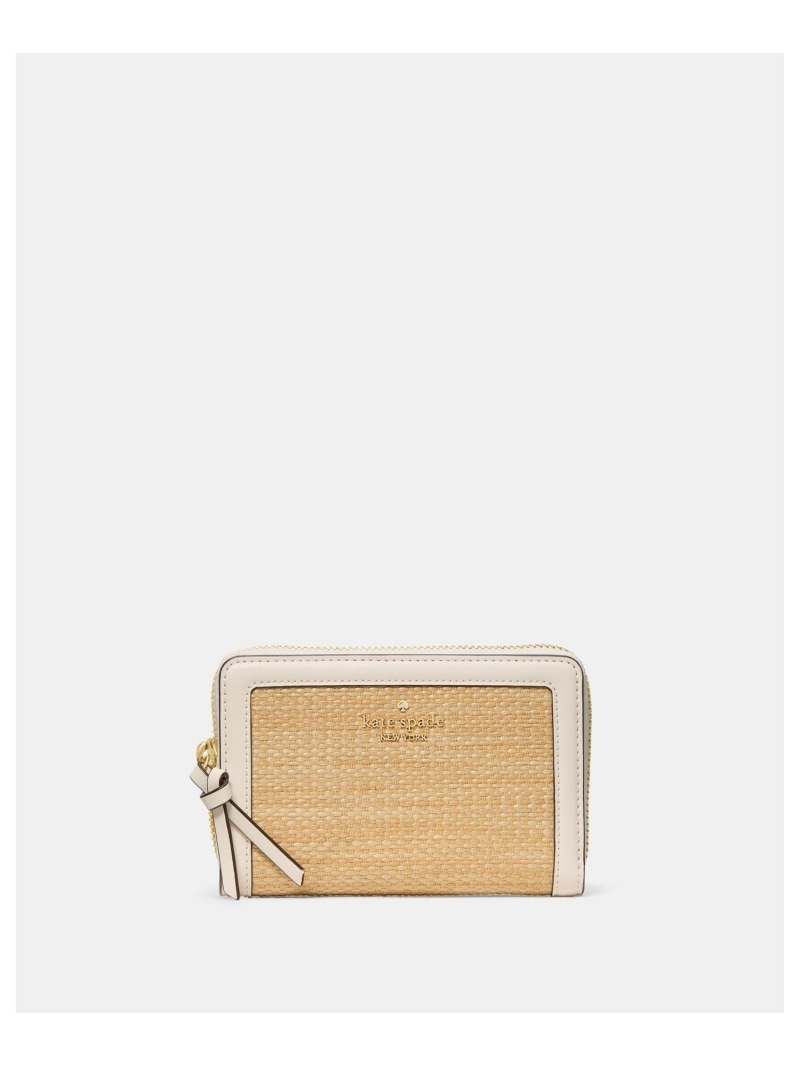 【SALE／68%OFF】【公式】ノット ストロー ミディアム ウォレット kate spade new york ケイトスペードニューヨーク 財布・ポーチ・ケース 財布【RBA_E】【送料無料】[ Fashion]
