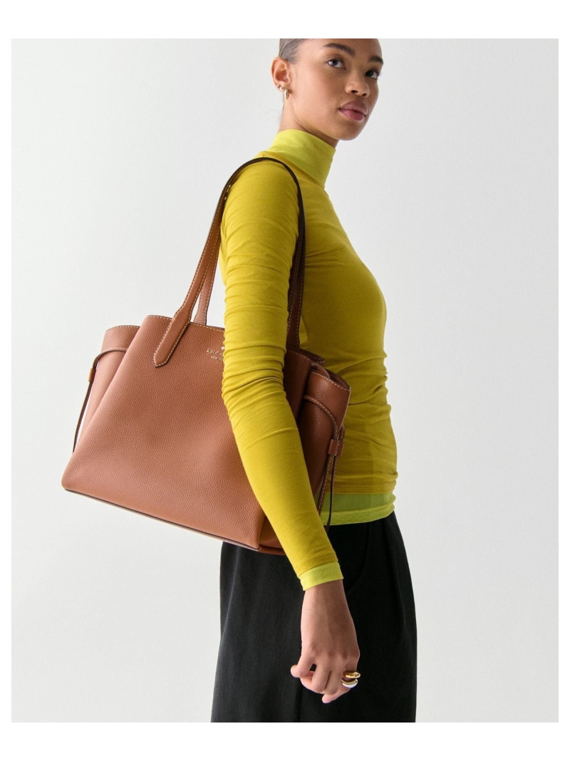 【SALE／69%OFF】ダンプリング ピックスティッチ ミディアム トート kate spade new york ケイトスペードニューヨーク バッグ トートバッグ ブラウン【RBA_E】【送料無料】[ Fashion]