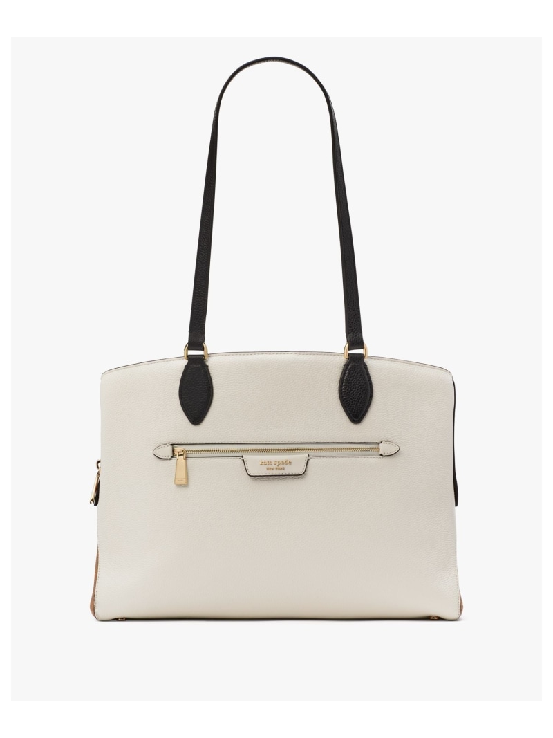 楽天市場】マンハッタン ハウンド トゥース ラージ トート kate spade