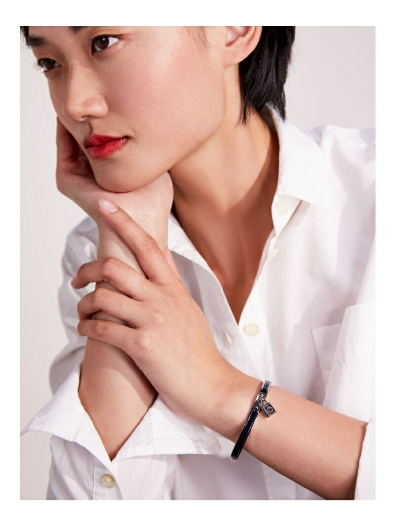 ロック アンド Kate チャーム ケイトスペードニューヨーク Spade バングル York スペード New