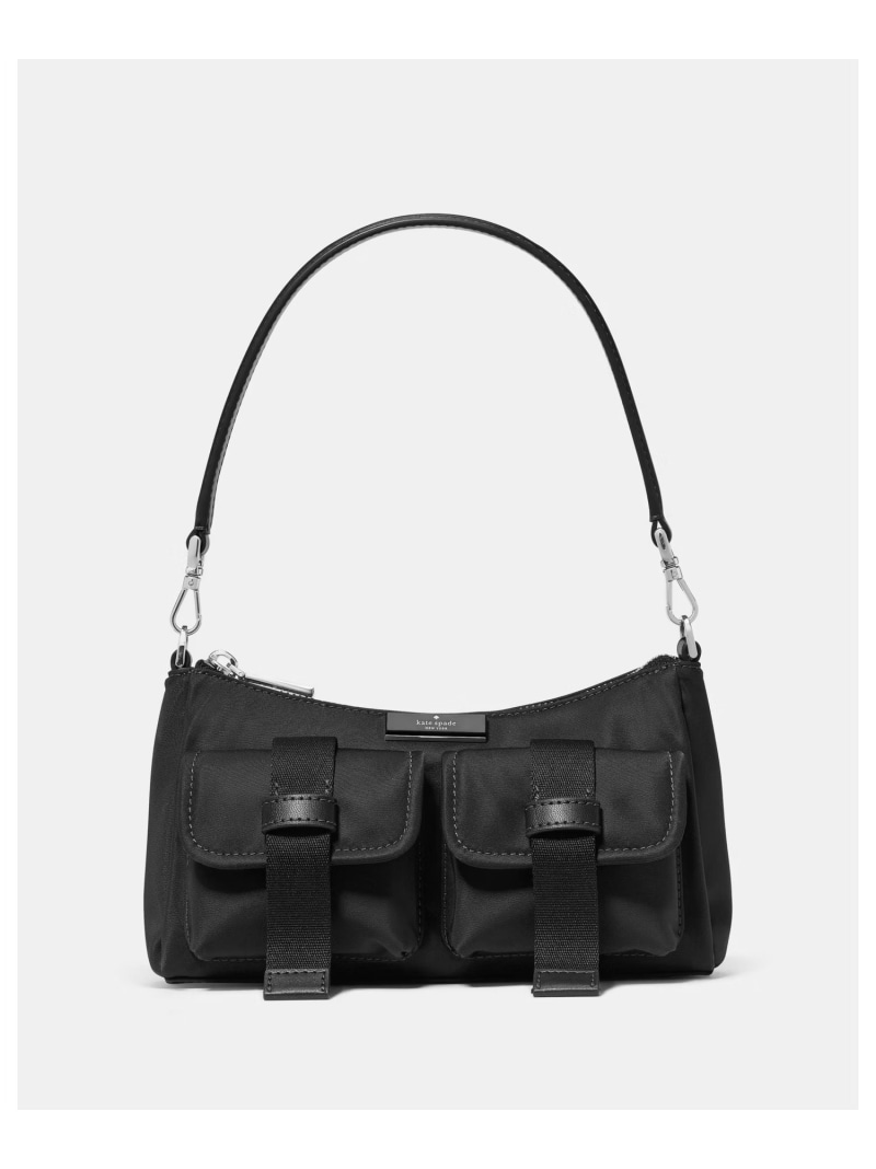 【SALE／72%OFF】【公式】カーター ナイロン スモール カーゴ クロスボディ kate spade new york ケイトスペードニューヨーク バッグ ショルダーバッグ ブラック【RBA_E】【送料無料】[ Fashion] 13,583円