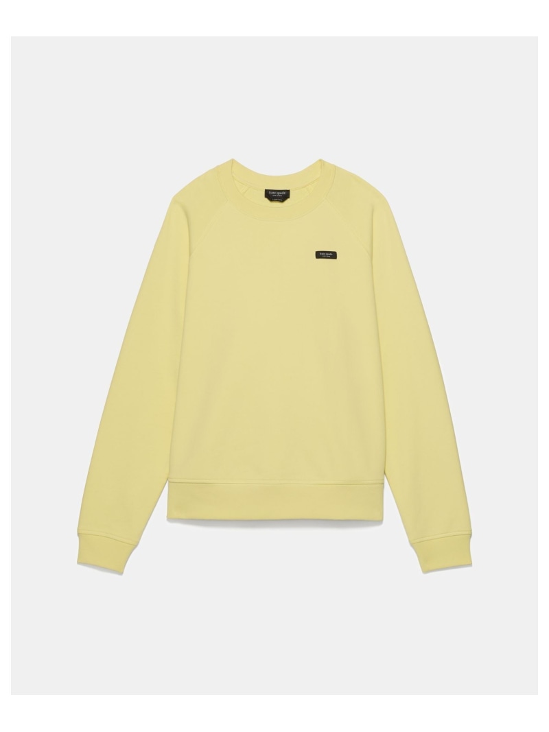 【SALE／10%OFF】【公式】エッセンシャル ロゴ スウェットシャツ kate spade new york ケイトスペードニューヨーク トップス スウェット・トレーナー グリーン【RBA_E】【送料無料】[ Fashion]｜kate spade new york