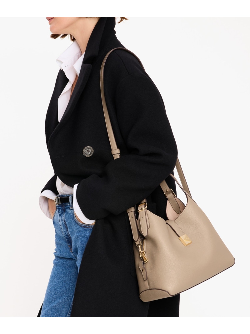 楽天市場】マンハッタン ハウンド トゥース ラージ トート kate spade