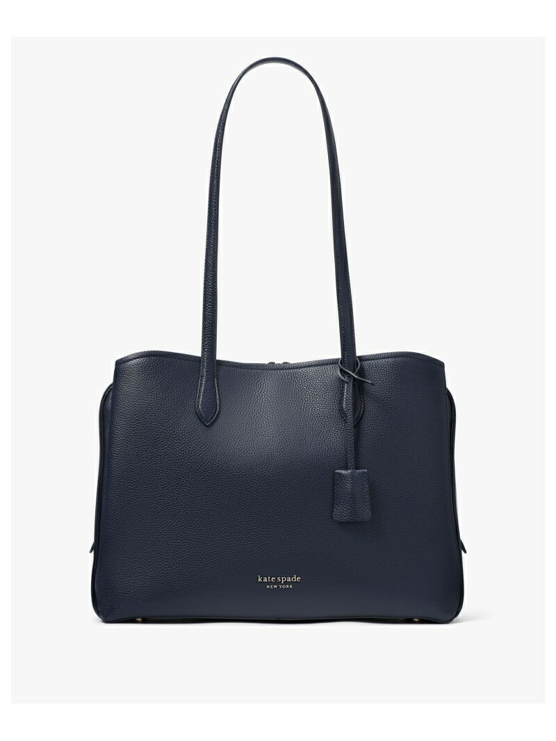 楽天市場】マンハッタン ハウンド トゥース ラージ トート kate spade