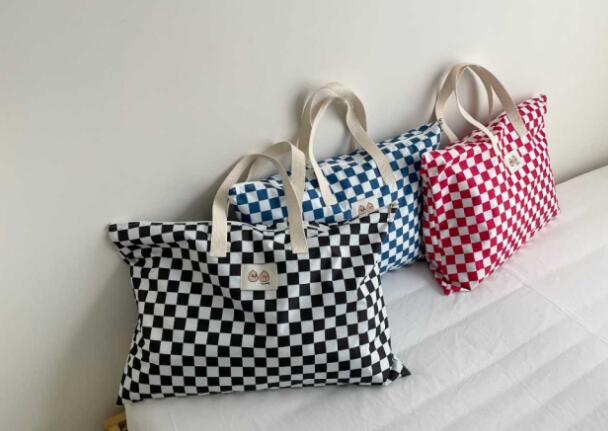 楽天市場】くま チェック マザーズバッグ トートバッグ ベア おしゃれ