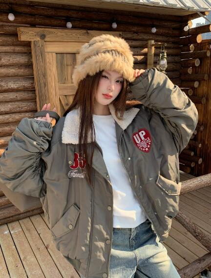 楽天市場】2色 バックロゴ アウター ジャンパー ジャケット スカジャン