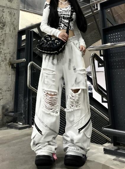 楽天市場】「即納」ダメージ ジーンズ デニム ジーパン パンツ ズボン