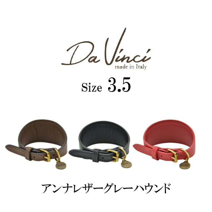 楽天市場】アンナ レザー グレーハウンド カラー 3サイズ(S