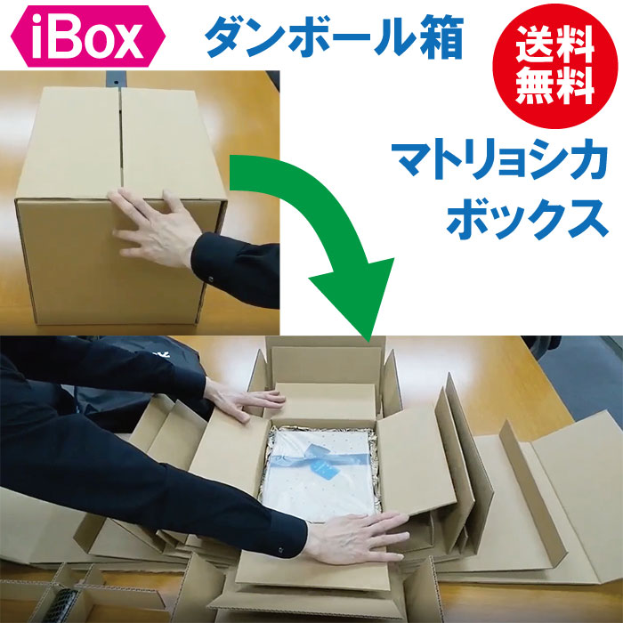 楽天市場】ダンボール箱 【iBOX】「マトリョシカボックス」ギフトボックス ラッピングボックス プレゼントボックス 箱 ギフト 包装 プレゼント  サプライズ 包装 クリスマス 誕生日 記念日 母の日 父の日 贈り物 包装箱 ラッピング 梱包 配送 発送 配達 プレゼント用 ...