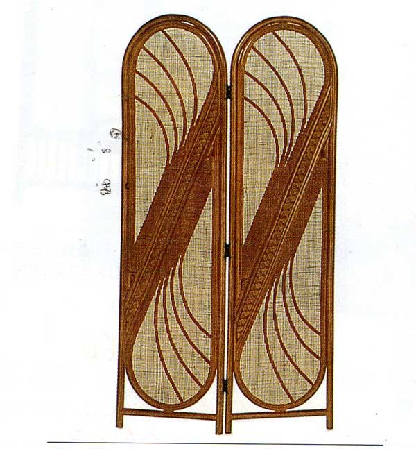 楽天市場】衝立 2連 ラタン スクリーン 籐家具 高さ170cm （ 送料無料