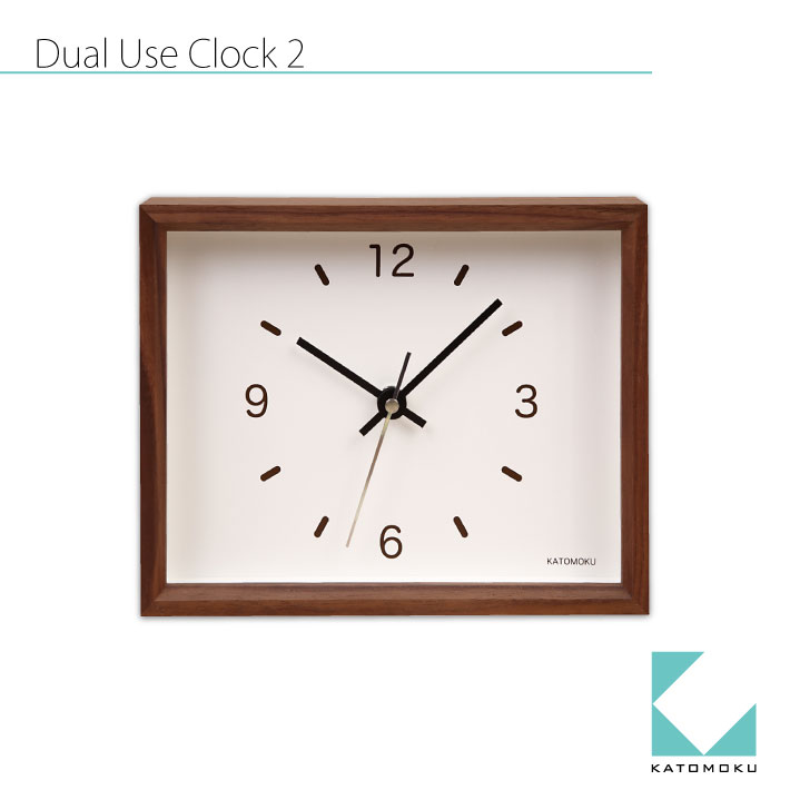 楽天市場】KATOMOKU muku mini clock ネイビー km-125NV 置き時計 : KATOMOKU 楽天市場店