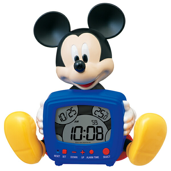 嵐 アラーム時計 ディズニーキャラクター付き Amazon.co.jp: セイコークロック(Seiko Clock) 目覚まし時計