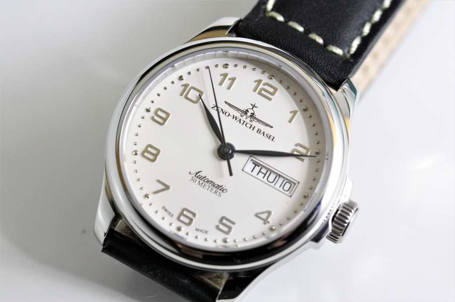 レア！ ZENO-WATCH BASEL ゼノウォッチ スイス GMT 腕時計-