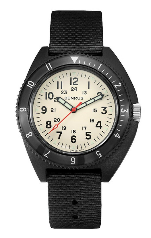 楽天市場】限定モデル アメリカ軍採用 BENRUS ベンラス TYPE3