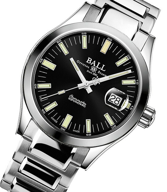 楽天市場】スイス製 BALL WATCH ボール・ウォッチ トレインマスター