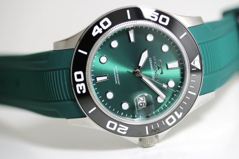 TECHNOS 自動巻き 腕時計 ダークグレー t9a62sn-ir--1.jpg