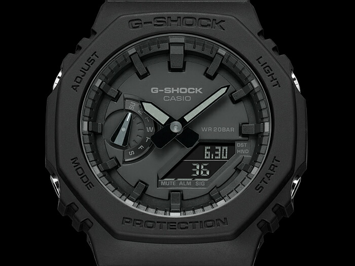 【楽天市場】【レビューを書いて長期保証！】CASIO カシオ G-SHOCK Gショック 八角フォルムのアナログ＆デジタル腕時計 国内正規流通