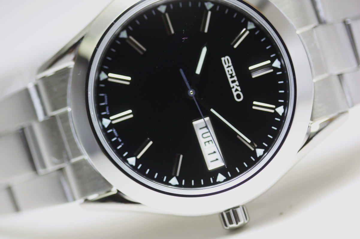 【楽天市場】【ロングセラーモデル】日本製 SEIKO セイコー SPRIT スピリット ブラックダイアルのメンズ クォーツ腕時計 デザイン