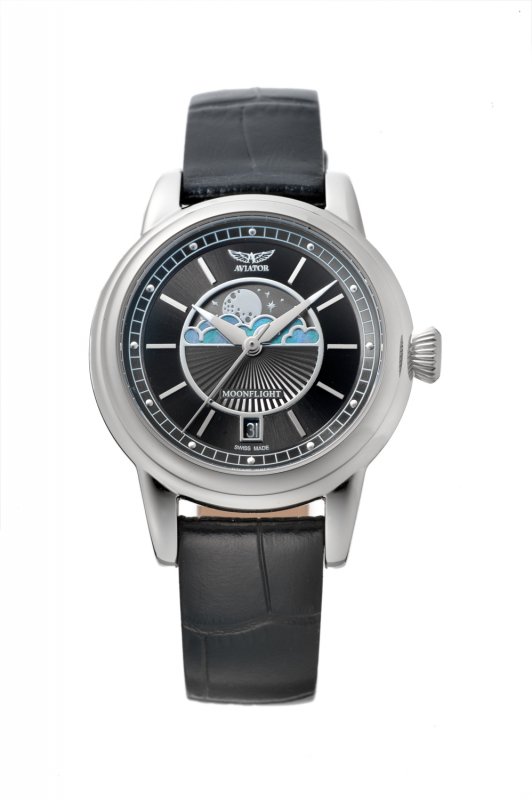 楽天市場 ロシアのaviator アビエーター Moonflight ムーンフライト ムーンフェイズ クォーツ腕時計 ダグラスダコタ アビアートル腕時計 正規代理店商品 ボーイズサイズ レディース Douglas Dakota 加坪屋 かつぼや