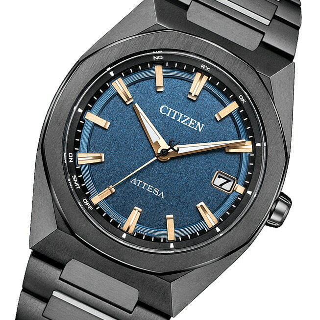 エコドライブ＆電波時計搭載！CITIZEN シチズン ATTESA アテッサ 腕時計メンズウォッチ 光発電 ソーラー電波時計 チタン 10気圧防水 就職 新入学 御祝 126,500円｜加坪屋（かつぼや）
